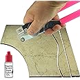 The Amazing Tile And Glass Cutter How To Cut Tile Without a Wet Saw Hand Held Tile Cutter for Cutting Ceramic Tile How To Cut Glass Tile Backsplash and How to Cut Porcelain Tile Without Chipping Edges