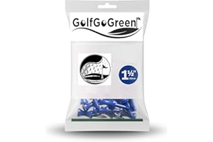 GOLFGOGREEN 100 x Graduated Plastic Castle Golf Tees **BULK PACKS OF 100 TEES** BUY 2 OR MORE AND SAVE 10%