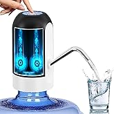 Electric Water Bottle Pump, USB Charging Automatic Drinking Water Dispenser, 30 Days Battery Life, Portable Water Bottle Swit