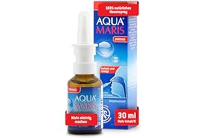 ‎AQUA MARIS Aqua Maris Strong 30 ml, 100% natürlich, Meerwasser abschwellendes Nasenspray I Linderung bei verstopfter Nase I Erwachsene, Kinder, Schwangere und Stillende Mütter