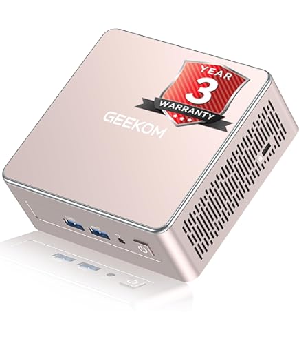 GEEKOM Mini PC A8 Series, AMD Ryzen 9 8945HS (8 Core/16