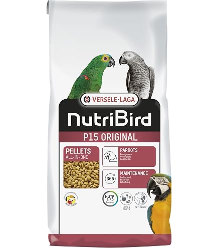 Mangime Per Pappagalli Medi E Grandi FederTraum Mix Naturale 1.5kg - Con Frutta, Legumi E Gusci D'ostrica, 100% Naturale