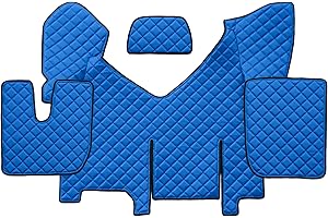 F-CORE Copricofani camion compatibile per IVECO STRALIS HI-WAY 01.13-12.16 AUTOMAT Con frigo BLU