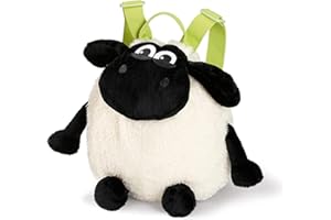 NICI Sac à Dos Timmy Le Mouton – Sacs en Peluche pour Filles, Garçons et Bébés – Sac à Dos Shaun Le Mouton en Peluche avec Bretelles Réglables – Rentrée Scolaire – Cadeau Original Anniversaire