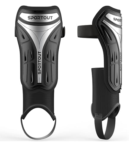 Uhlsport Pro Lite Plus Protège-Tibias Football - Léger | Coque Rigide | Protection Cheville | Adultes/Enfants