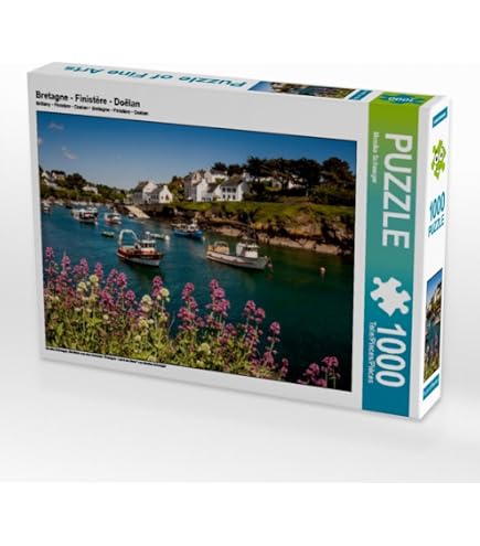 CALVENDO Puzzle – Bretagne Crozon Als 1000-Teile Querformat-Puzzle, 64x48 Cm, Premium-Qualität Aus Europa