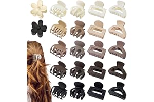 HCIMOOY 22-teiliges Set kleine Haarspangen für Frauen und Mädchen, langlebige matte Haarklammern für dünnes Haar, starke rutschfeste Haarklammern, Mini-Haarspangen, süße Haaraccessoires