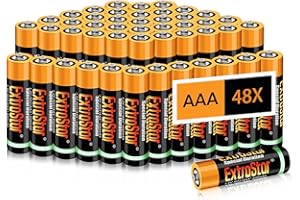 EXTRASTAR Pile Mini Stilo AAA Performance, pile aaa, batterie aaa, confezione da 48