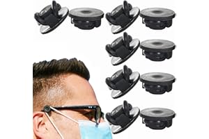 FTIK Maskenhalter (10 Stück),elastische Maskenhalterung zur Entlastung der Ohren über Nacken und Hinterkopf，rutschfeste Maskenverlängerung，Zur Verlängerung der Mundschutzhalter (RAPANDA)