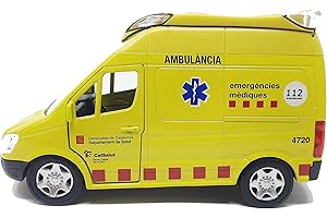 PLAYJOCS Ambulància SEM GT-8016 Coche metálico Juguete para niños y coleccionistas