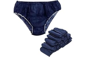 XARA - Pack 25 - Slip Desechable de TNT para Hombre – Calzoncillos Desechables Hombre Transpirable e Hipoalergénico – Resistente - 100% Reciclable - Color Azul Oscuro