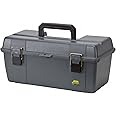 Portable Tool Box, 20-1/4 In. W, Gray