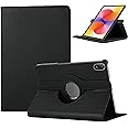 Vurtboly 360° Rotatable Case Compatible with Huawei Matepad SE 11inch 2024 Tablet Cover, PU Leather Case Multi-Angle Viewing Stand Protective Case Shockproof Cover for Huawei Matepad SE 11inch 2024