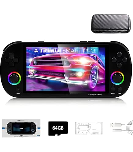 R36S Console Portable Rétro – Écran IPS 3,5″ 640×480, RK3326, 15 000+ Jeux, Double Joystick, 3500mAh – Linux Open Source
