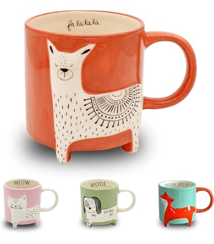 Tazza Colorata Acquerello Rhino Wild Animals - Tazza Colorata Con Acquerello, Idea Tazza Lavastoviglie Sicura