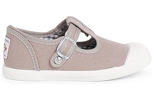 Pisamonas Zapatillas Lona Niños Puntera Goma Tipo Pepitos