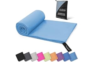 Style Slice Microfibre Towel - Quick dry Lightweight Absorbent Travel Towel for Sports Beach Gym Swimming Camping Hiking Drying Pets - Small Medium Large X-Large XX-Large 200 by 100cm