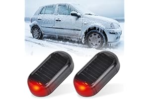 Vibbang 2 Pcs Anti freeze Electromagnetic Car Snow Removal Device, Electromagnetic Car Deicer, Solar Electromagnetic Car Defroster with Compact Style, Anti Freeze Device for Both Indoor Outdoor
