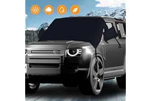 ‎CHANGEMOORE CHANGEMOORE 900D Tear-Resistant Windscreen Cover Winter Summer Windscreen Cover Car with Ears for Car SUV Truck VW T6, Waterproof Car Windscreen Cover Against Snow, Ice, Frost Dust