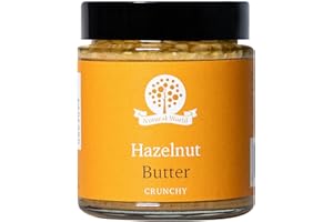 Nutural World - Crunchy Hazelnut Nut Butter (170g) - 100% Pure/Single Ingredient - Great Taste Award Winner