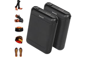 Amiable 7.4V 3000mAh Li-Polymer Rechargeable Batteries, Heated Slippers Battery Pack,Suitable for Heated Gloves Heated Socks