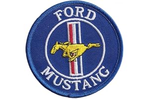 FROM HAWAII WITH LOVE - 475A - Diametre 8 cm - Ecusson Patch Brodé Thermocollant - Automobile Usa Pony Muscle Car Publicité Marque Logo