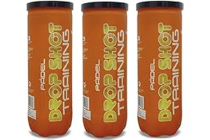 AND TREND Pelotas Pádel Drop Shot Padel Training 3x3