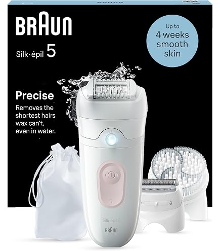 Braun Silk-épil 5 - Depiladora para mujer, eléctrica, para una