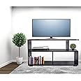 AAROORA Gaya-H3 Engineered Wood TV Table Entertainment Unit Display Storage Cabinet Rack with Decor 3 Shelf (Wenge Finish)