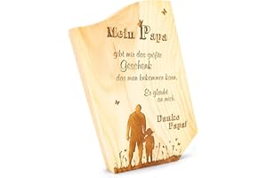 ‎SAGL.TIROL sagl.tirol Zirbenholz Säule (Mein Papa 20cm)