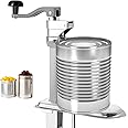 Bench 430mm /16.9 inch Commercial Can Opener - Adjustable Height Manual Opener for Cans Up to 10in, Heavy Duty for Hotels, Restaurants, Home Kitchen