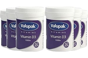 6 X Valupak Vitamin D 1000Iu