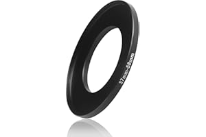 Ares Foto® STEP UP Filter Adapter, anello adattatore del filtro, In alluminio fresato a CNC (37mm – 58mm)