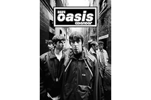 HOLLYWOOD IDOLS Oasis 2024 A3 Rebel Music Wirobound Wall Calendar The Perfect Xmas or Birthday Gift