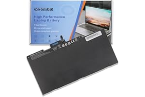 Oyomba CM03XL 717376-001 Batería de portátil Compatible con HP 840 845 850 855 740 745 750 755 G1 G2 ZBook 14 G2 15u Series HSTNN-LB4R 716723-271 CO06 CO06 XL [ 11 1 V/4500 mAh]
