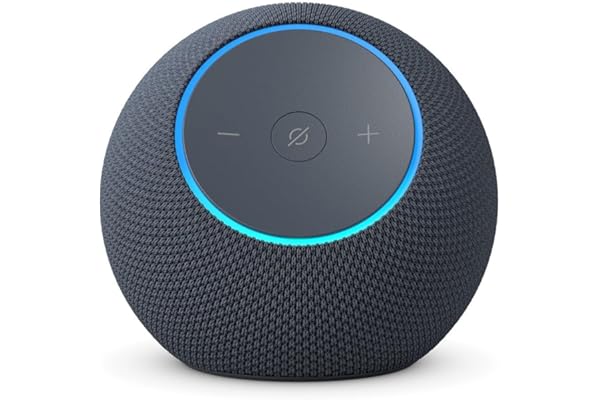 Amazon Echo Dot Max (nouvelle génération) : enceinte Alexa avec son qui emplit la pièce et hub connecté intégré, Graphite