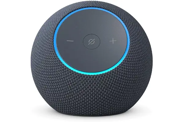 Amazon Echo Dot Max (última generación): altavoz con sonido envolvente y controlador de Hogar digital integrado, Grafito, con Acceso Anticipado a Alexa+