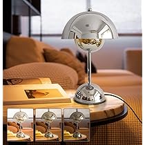 Lampada Da Scrivania MAYTHANK Ricaricabile - 40 LED, 3 Colori, 6 Luminosit&agrave;, Touch, Portatile