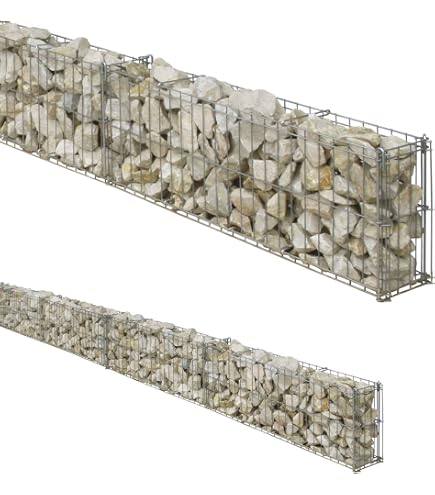 50 Crochets De Gabion Acier Galvanisé 50cm - Supports De Distance Pour Gabions - VidaXL