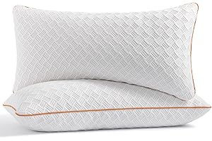 Twirest Kopfkissen 40x80cm（2er Set）, Memory Foam Kissen - gefülltes Schlafkissen, Höhenverstellbares Kopfkissen mit Reißverschluss, Abnehmbarer/Waschbarer Kopfkissenbezug