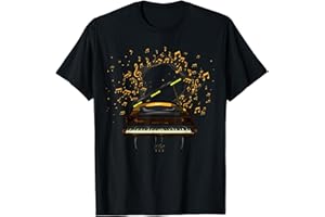 MUSICISTA TASTIERA MUSICALE IDEA REGALO SHIRT Pianista Idea Regalo Strumento Musicale Pianoforte Maglietta