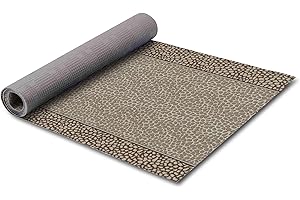 HomeLife Tappeto Cucina Antiscivolo Lavabile in Vinile 52X300 Made in Italy | Passatoia Antimacchia in PVC Interni ed Esterni Stampa Tinta Unita Maculata | Tappeti Runner Lungo in Gomma [300 cm]