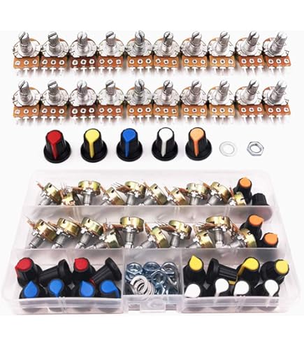 Potenziometri Piher PT15NV 10K Ohm – Trimmer Lineari Reclinati – Elpohl (1,2 O 5 Pezzi)
