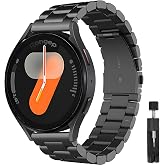 Rongep Samsung ile Uyumlu Kısaltma Aparatlı 20mm &Ccedil;elik Kordon Galaxy Watch 7/6/5/4 Serisi (40mm/44mm) Watch 6/4 Classic (47/4