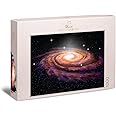Ulmer Puzzleschmiede - Puzzle 'Galaxy' - 1000 Piece Space & Universe Puzzle, Made in Germany - Spectacular Spiral Galaxy as 3D Illustration - Andromeda Nebula, Astronomy, Deep Space