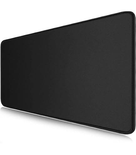 Tapis De Bureau En Similicuir ZORESYN - 100x70 Cm, Noir - Antidérapant, Imperméable - Protège Et Décore Ton Espace De Travail - 9