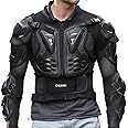 WILDKEN Motorcycle Protective Jacket Motocross Body Armour Motorbike Body Guard ATV Cycling Spine Protector Racing Clothing Protection Gear Enduro Sports Armour Motorcycle Jacket for MTB,Dirt Bike