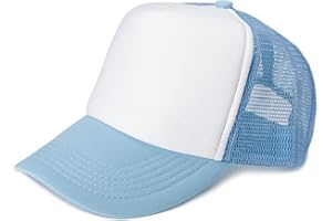 styleBREAKER Unisex 5-Panel Mesh Cap, Trucker Baseball Cap, Basecap, Click & Snap Verschluss verstellbar 04023007