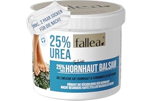 ROSARIO FALLEA fallea Hornhaut & Schrunden Balsam 25% Urea (200 ml + 2 Paar Socken 36-40)