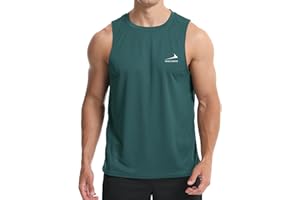 RANE SPORTS Débardeur sans Manches pour Homme, Gilet de Course à Pied, de Gym, à séchage Rapide, t-Shirt de Sport
